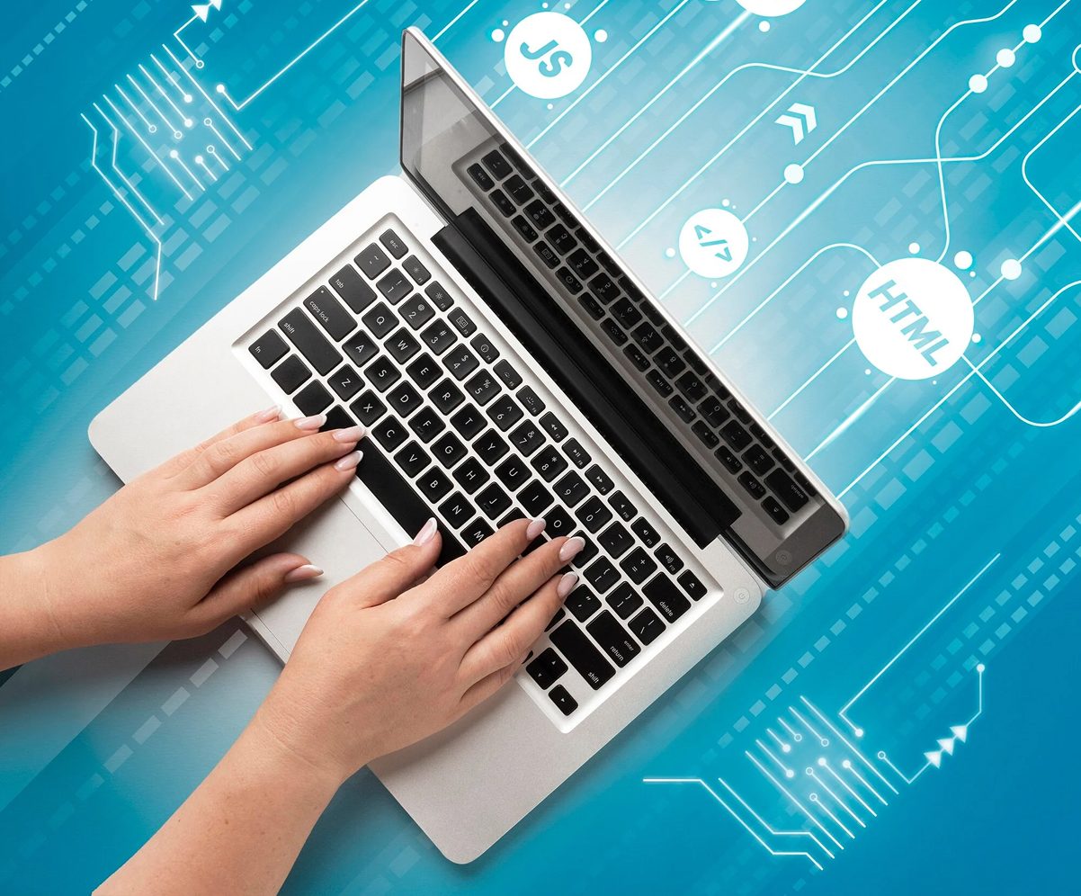 fondo persona programando